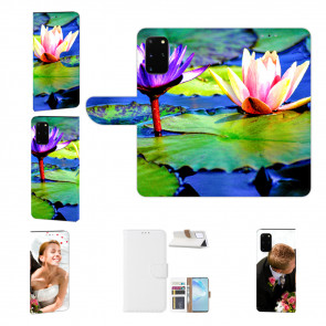 Personalisierte Handyhülle mit Lotosblumen Bilddruck für Samsung Galaxy A72 (5G) 