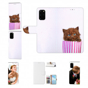 Handy Schale Cover für Samsung Galaxy A53 (5G) Kätzchen Braun Fotodruck 