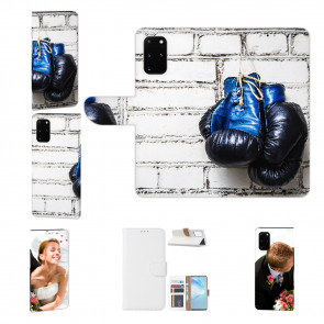 Samsung Galaxy S20 Handy Hülle mit Boxhandschuhe Fotodruck Etui