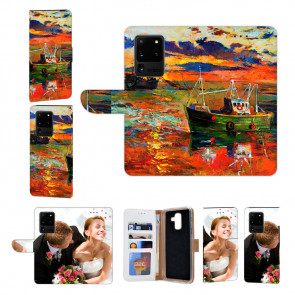 Samsung Galaxy S21 Ultra Schutzhülle Handy mit Bilddruck Gemälde