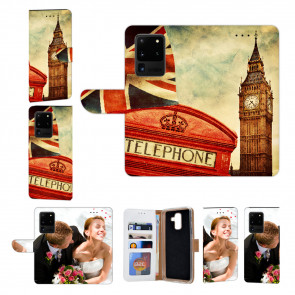 Handyhülle mit Bilddruck Big Ben London für Samsung Galaxy S21 Ultra 