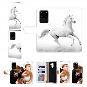 Samsung Galaxy S21 Ultra Handyhülle mit Bilddruck Pferd
