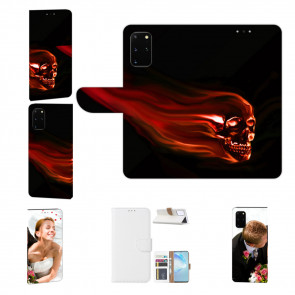 Handycover Flip Case für Samsung Galaxy A53 (5G) Totenschädel Fotodruck 