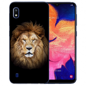 Samsung Galaxy A01 Silikon Schutzhülle TPU Case mit Löwe Bilddruck