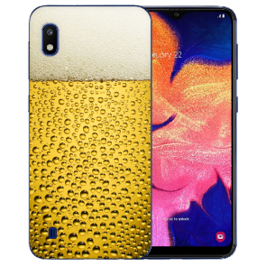 Samsung Galaxy A01 Silikon Schutzhülle TPU mit Bilddruck Bier
