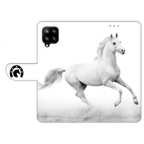 Personalisierte Handyhülle mit Pferd Bilddruck für Samsung Galaxy A12 (5G)