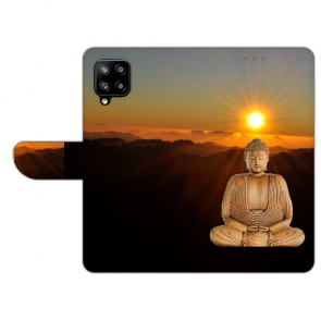 Personalisierte Handyhülle mit Frieden buddha Bilddruck für Samsung Galaxy A12 (5G)