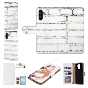 Handy Schale für Samsung Galaxy A13 (5G) Backcover Bilddruck Weiße Mauer