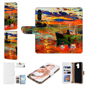Personalisierte Handyhülle Tasche Bilddruck Gemälde für Samsung Galaxy S23 (5G)