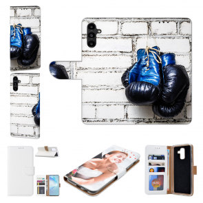 Personalisierte Handy Tasche Bilddruck Boxhandschuhe für Samsung Galaxy S23 (5G)