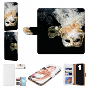 Personalisierte Handy Tasche Bilddruck Venedig Maske für Samsung Galaxy S23 (5G) 
