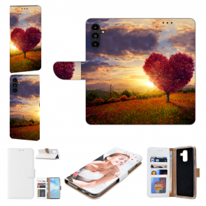 Personalisierte Handyhülle für Samsung Galaxy S23 (5G) Bilddruck Herzbaum 