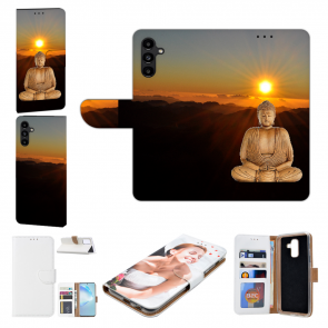 Schutzhülle Personalisierte für Samsung Galaxy S24 (5G) Case Bilddruck Frieden Buddha 