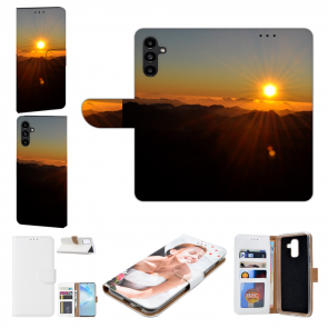 Handy Tasche mit Bilddruck Sonnenaufgang für Samsung Galaxy S23 Plus (5G) 