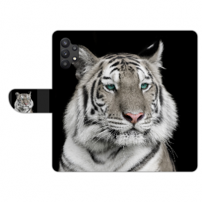 Samsung Galaxy A32 (4G) Personalisierte Handyhülle mit Tiger Bilddruck 