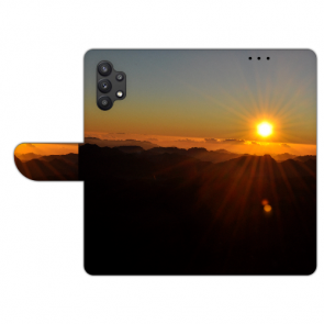 Samsung Galaxy A32 (4G) Handyhülle mit Sonnenaufgang Fotodruck 