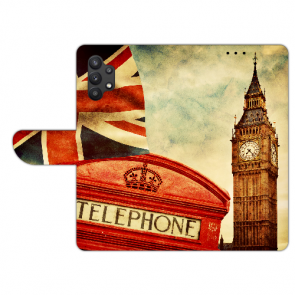 Personalisierte Handyhülle mit Big Ben London Bilddruck für Samsung Galaxy A32 (5G) 