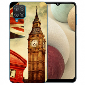 Samsung Galaxy A42 5G Silikon TPU Hülle mit Big Ben London Bilddruck 