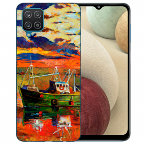 Samsung Galaxy A42 5G Silikon TPU Hülle mit Bilddruck Gemälde