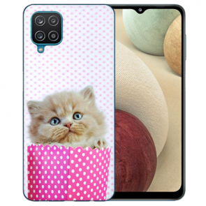 TPU Hülle mit Bilddruck Kätzchen Baby für Samsung Galaxy A42 5G 