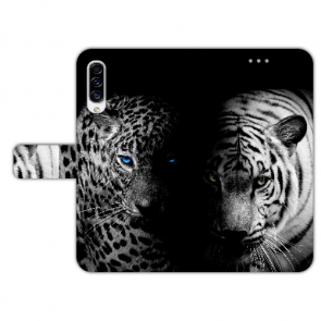 Personalisierte Handyhülle mit Tiger mit Leopard Bilddruck für Samsung Galaxy A50 