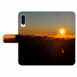 Samsung Galaxy A50 Schutzhülle Handy mit Sonnenaufgang Fotodruck 