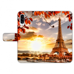 Individuelle Handyhülle mit Eiffelturm Fotodruck für Samsung Galaxy A50 