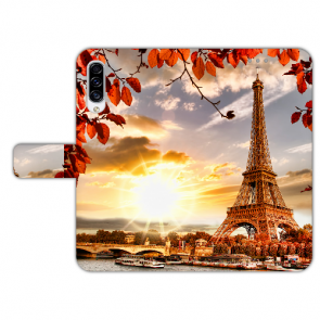 Individuelle Handyhülle mit Eiffelturm Fotodruck für Samsung Galaxy A50