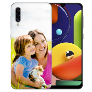 Schutzhülle Silikon Case für Samsung Galaxy A50s mit Foto Bilddruck