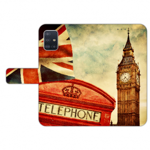 Samsung Galaxy A51 Handy Tasche mit Bilddruck Big Ben London