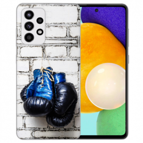 Schutzhülle für Samsung Galaxy A52 (5G) / A52s (5G) mit Bilddruck Boxhandschuhe 