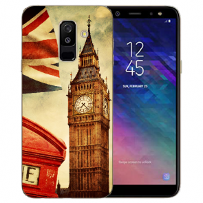 Samsung Galaxy A6 Plus 2018 TPU Hülle mit Big Ben London Bilddruck
