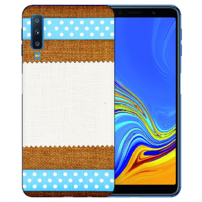 Silikon TPU Hülle mit Fotodruck Muster für Samsung Galaxy A7 (2018)