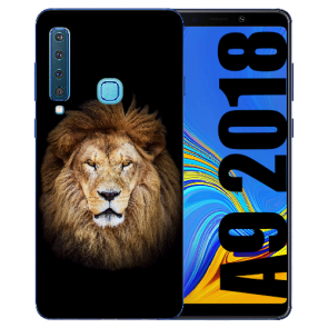 Silikon TPU Hülle für Samsung Galaxy A9 (2018) mit Löwe Bilddruck