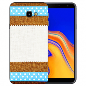 Samsung Galaxy J4 Plus (2018) Silikon Hülle mit Fotodruck Muster