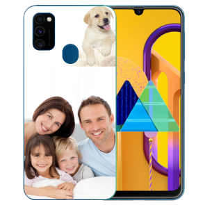 Silikon Schutz Hülle mit Foto Bilddruck für Samsung Galaxy M30S 