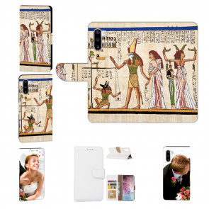 Samsung Galaxy Note 10 Handy Hülle mit Bilddruck Götter Ägyptens Etui