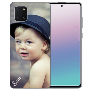 Samsung Galaxy M60s Silikon Schutzhülle TPU Case mit Foto Bilddruck