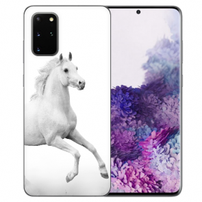 Samsung Galaxy S20 Silikon Schutzhülle TPU Case mit Pferd Bilddruck