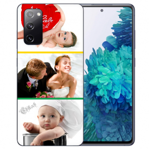 Samsung Galaxy S20 FE Silikon Schutzhülle TPU Case mit Foto Bilddruck