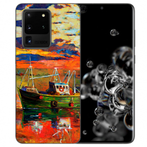 Silikon TPU Hülle mit Gemälde Bilddruck für Samsung Galaxy S20 Ultra