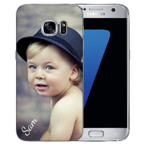 Samsung Galaxy S6 Silikon Schutzhülle mit Foto