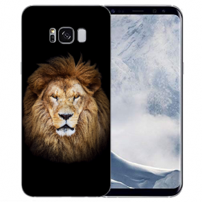 TPU-Silikonhülle mit Löwe Bilddruck für Samsung Galaxy S8 Plus 0,8mm