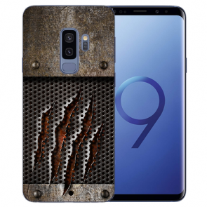 Samsung Galaxy S9 Plus TPU Silikon mit Monster-Kralle Bilddruck 