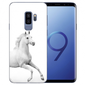 TPU-Silikonhülle mit Pferd Bilddruck für Samsung Galaxy S9 Etui