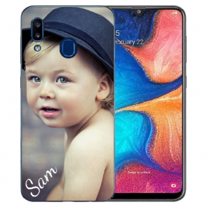 Samsung Galaxy A20 Silikon TPU Case Schutzhülle mit Foto Bilddruck