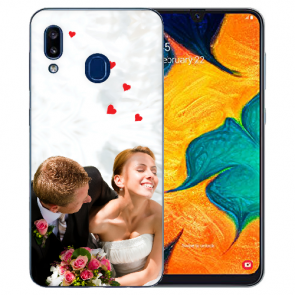 Samsung Galaxy A30 Silikon TPU Case Schutzhülle mit Foto Bilddruck