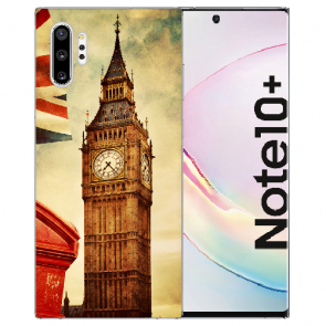Samsung Galaxy Note 10 Plus TPU Hülle mit Big Ben London Fotodruck 