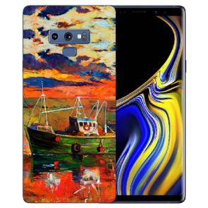 Samsung Galaxy Note 9 Silikon TPU Hülle mit Bilddruck Gemälde