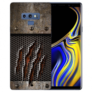 Samsung Galaxy Note 9 Silikon TPU Hülle mit Bilddruck Monster-Kralle